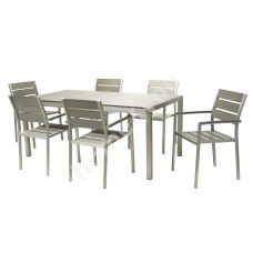Комплект мебели AVON стол и 4 стула 160x90xH72,5